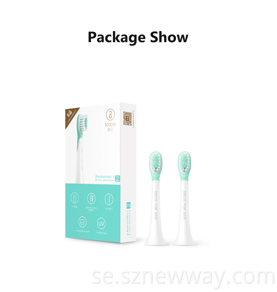 Soocas Electric Toothbrush Heads